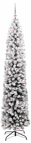 Umělý vánoční stromeček Zelená 210 cm PVC, ocel a plast 3395033