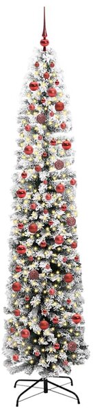 Umělý vánoční stromeček Zelená 240 cm PVC, ocel a plast 3395044