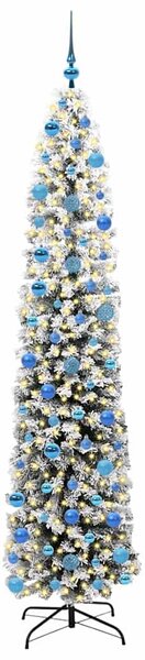 Umělý vánoční stromeček Zelená 240 cm PVC, ocel a plast 3395051