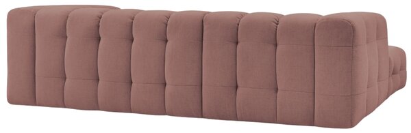 -25 % Dny MOMENTI– Bobochic Paris Růžová rohová pohovka Cloud 288 cm, levá