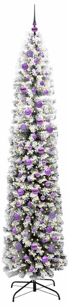 Umělý vánoční stromeček Zelená 240 cm PVC, ocel a plast 3395050