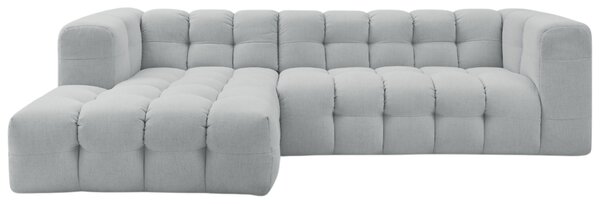-25 % Dny MOMENTI– Bobochic Paris Světle šedá rohová pohovka Cloud 288 cm, levá