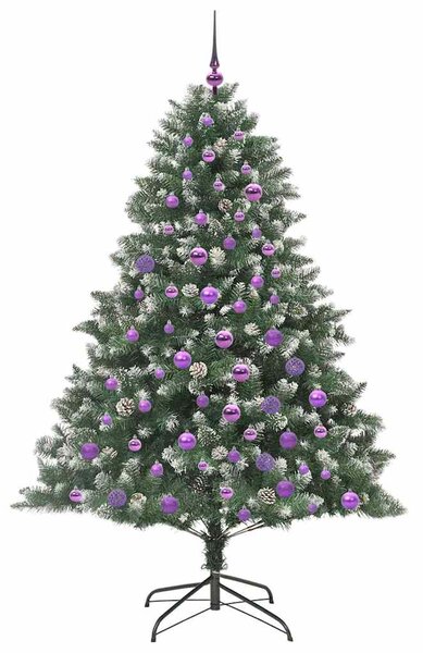 Umělý vánoční stromeček Zelená 180 cm PVC, plast a ocel 3395239