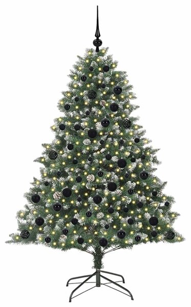 Umělý vánoční stromeček Zelená 180 cm PVC, plast a ocel 3395234