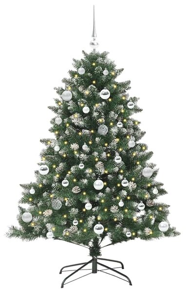 Umělý vánoční stromeček Zelená 150 cm PVC, plast a ocel 3395226