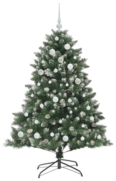 Umělý vánoční stromeček Zelená 150 cm PVC, plast a ocel 3395224
