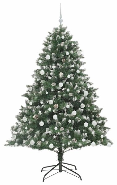 Umělý vánoční stromeček Zelená 180 cm PVC, plast a ocel 3395236