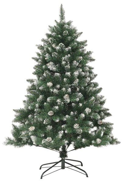 Umělý vánoční stromeček Zelená 150 cm PVC, plast a ocel 3395225