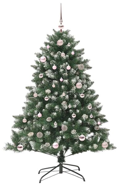 Umělý vánoční stromeček Zelená 150 cm PVC, plast a ocel 3395223