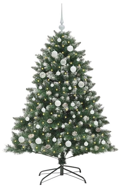 Umělý vánoční stromeček Zelená 150 cm PVC, plast a ocel 3395224