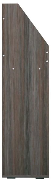 Dětský regál na časopisy šedý dub sonoma 71x30x114 cm kompozit 339533