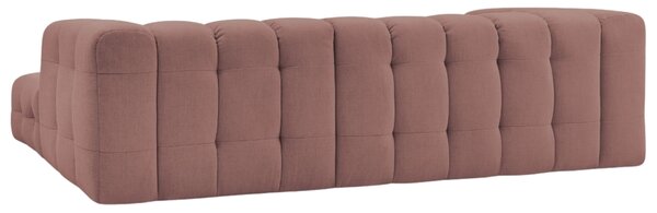 -25 % Dny MOMENTI– Bobochic Paris Růžová rohová pohovka Cloud 288 cm, pravá