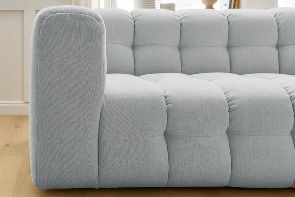 -25 % Dny MOMENTI– Bobochic Paris Světle šedá rohová pohovka Cloud 288 cm, pravá