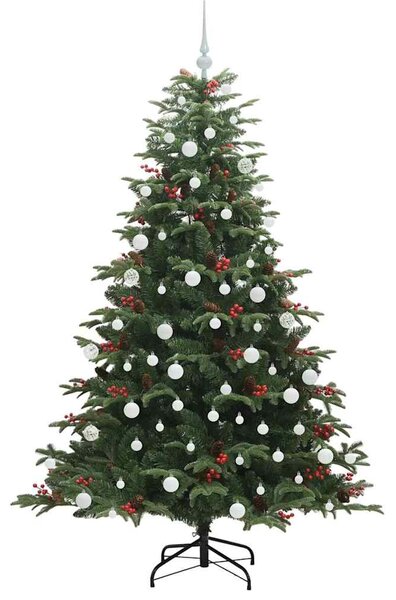 Umělý vánoční stromeček Zelená 180 cm PVC, kov a plast 3395553
