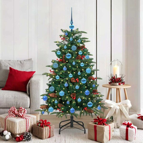 Umělý vánoční stromeček Zelená 150 cm PVC, kov a plast 3395548