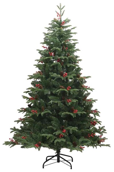 Umělý vánoční stromeček Zelená 180 cm PVC, kov a plast 3395551