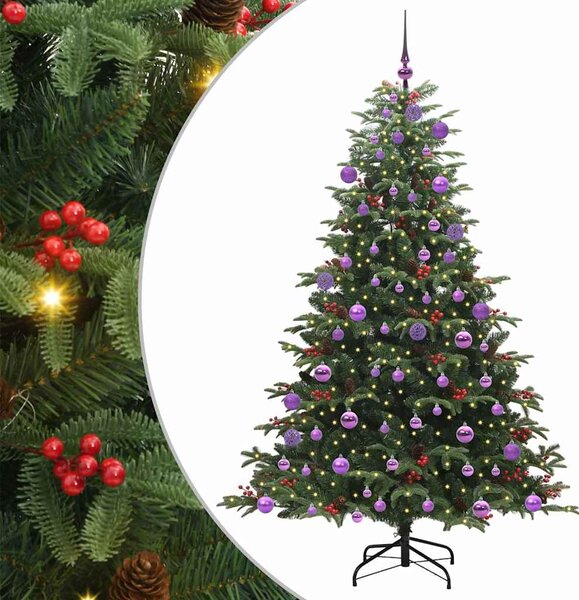 Umělý vánoční stromeček Zelená 180 cm PVC, kov a plast 3395556