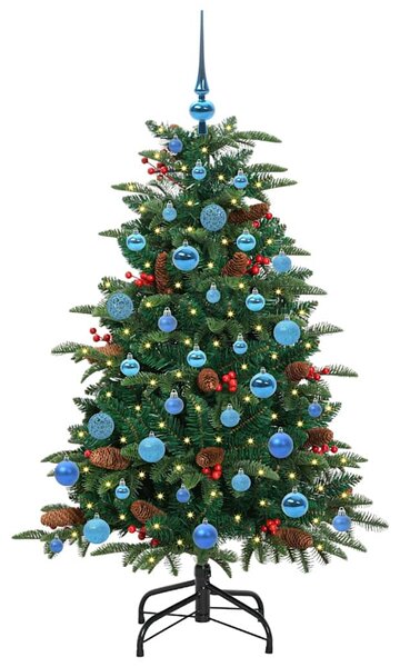 Umělý vánoční stromeček Zelená 150 cm PVC, kov a plast 3395548