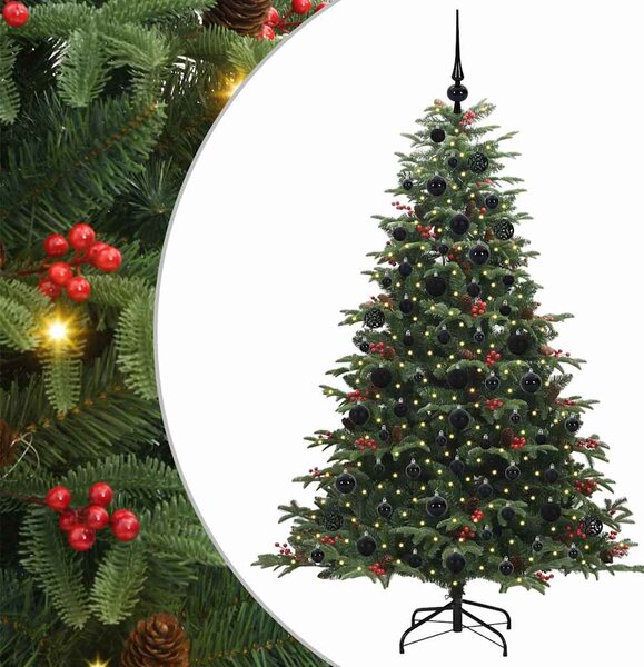 Umělý vánoční stromeček Zelená 180 cm PVC, kov a plast 3395551