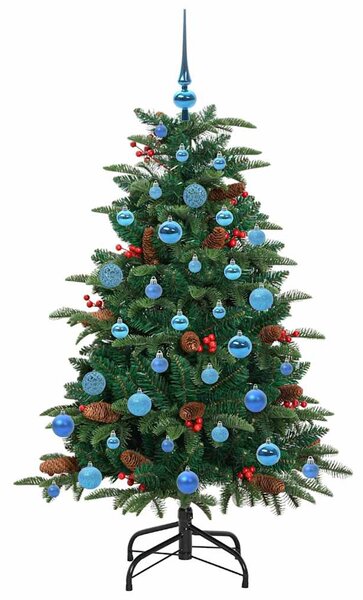 Umělý vánoční stromeček Zelená 150 cm PVC, kov a plast 3395548