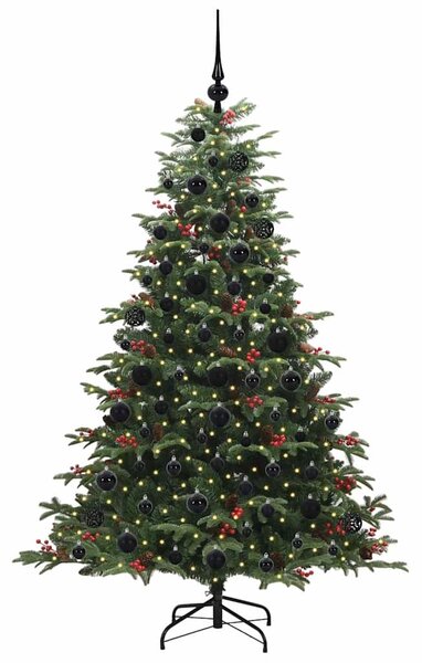Umělý vánoční stromeček Zelená 180 cm PVC, kov a plast 3395551