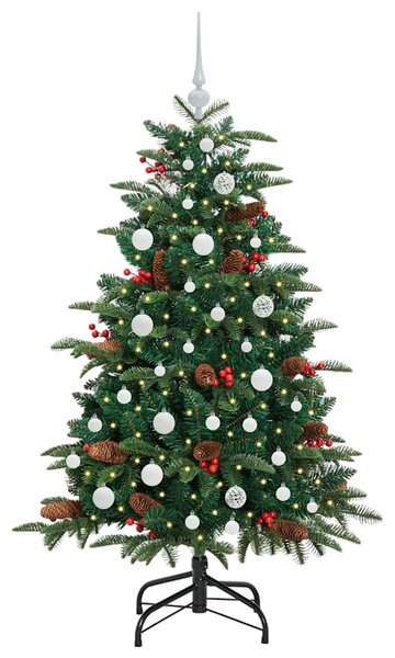 Umělý vánoční stromeček Zelená 150 cm PVC, kov a plast 3395544