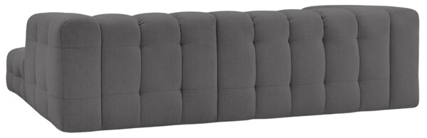 -25 % Dny MOMENTI– Bobochic Paris Tmavě šedá rohová pohovka Cloud 288 cm, pravá
