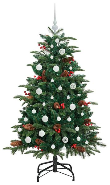 Umělý vánoční stromeček Zelená 150 cm PVC, kov a plast 3395544