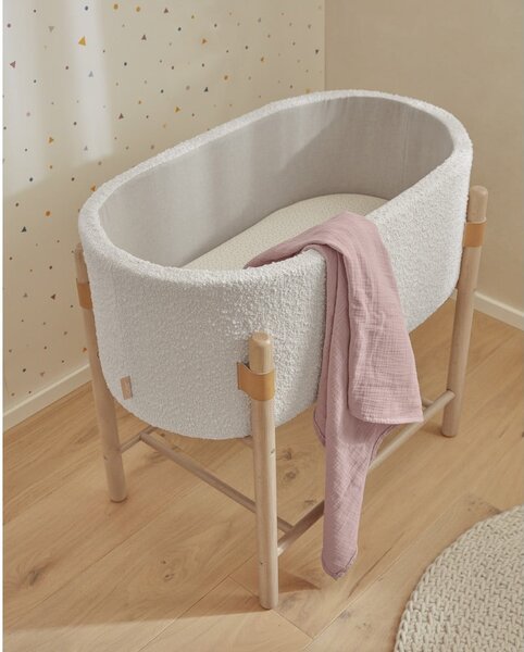 Bílá postýlka 39x72 cm Adara – Kave Home