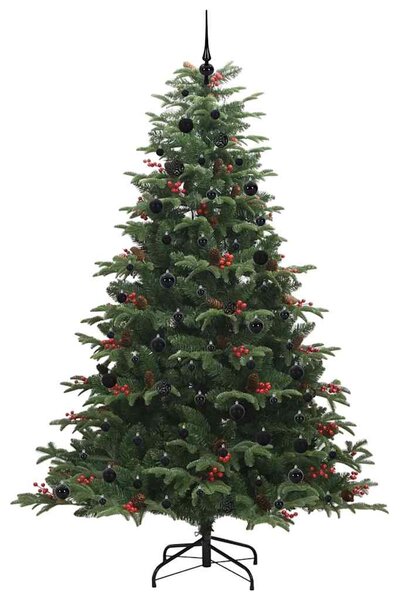 Umělý vánoční stromeček Zelená 240 cm PVC, kov a plast 3395569