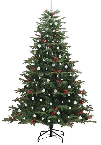 Umělý vánoční stromeček Zelená 240 cm PVC, kov a plast 3395571