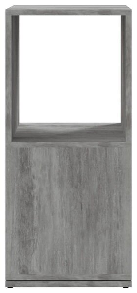 Otočná skříňka betonově šedá 34,5x34,5x75,5 cm kompozitní dřevo 339559
