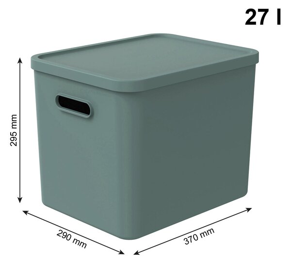 ÚLOŽNÝ BOX plast Rotho - Online Only domácnost & úklid, Online Only