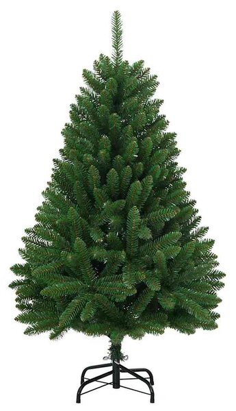 Umělý vánoční stromeček 150 cm 150 LED Teplá bílá PVC a ocel 3395680