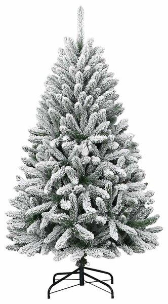 Umělý vánoční stromeček 120 cm 150 LED Teplá bílá PVC a ocel 3395730