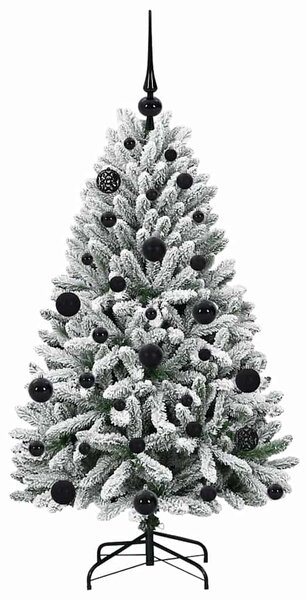 Umělý vánoční stromeček 120 cm 150 LED Teplá bílá PVC a ocel 3395731