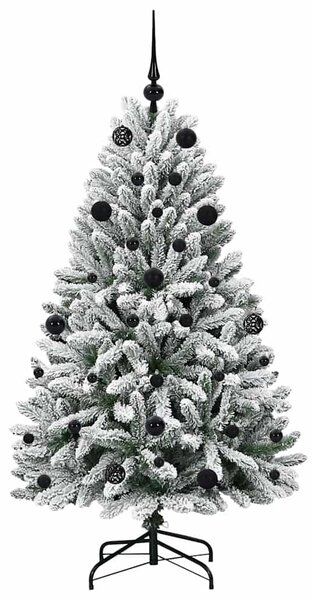 Umělý vánoční stromeček 150 cm 150 LED Teplá bílá PVC a ocel 3395740