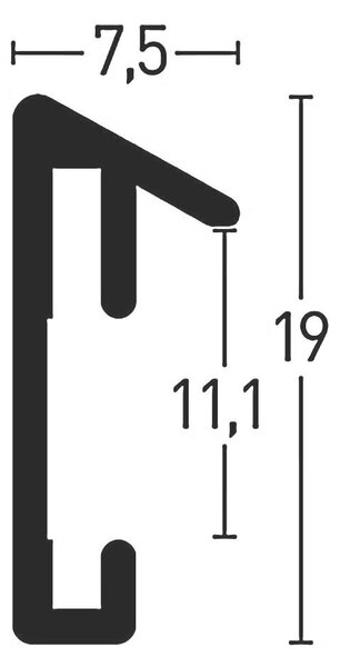 RÁM NA OBRAZOVÉ KOLÁŽE, 18 foto 10 cm x 15 cm Nielsen - Fotorámečky na více fotek, Online Only