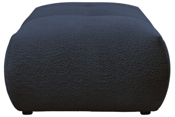 -25 % Dny MOMENTI– Bobochic Paris Tmavě modrá bouclé podnožka Fuji 112 x 80 cm