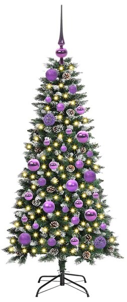 Umělý vánoční stromeček Zelená 120 cm PVC, plast a ocel 3395802