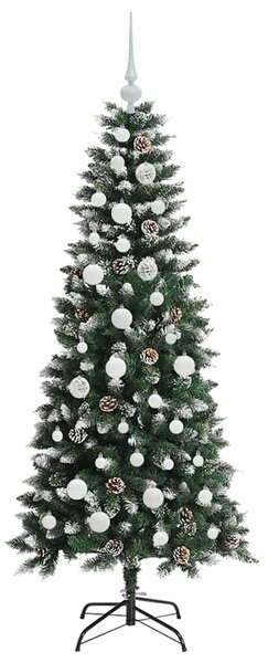 Umělý vánoční stromeček Zelená 150 cm PVC, plast a ocel 3395811