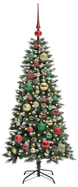 Umělý vánoční stromeček Zelená 120 cm PVC, plast a ocel 3395804