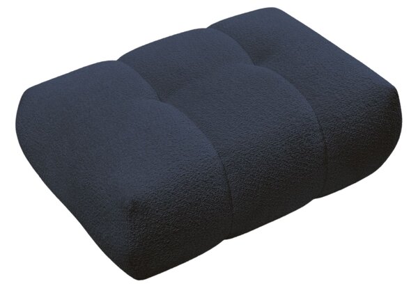 -25 % Dny MOMENTI– Bobochic Paris Tmavě modrá bouclé podnožka Fuji 112 x 80 cm