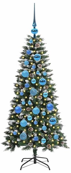Umělý vánoční stromeček Zelená 120 cm PVC, plast a ocel 3395803