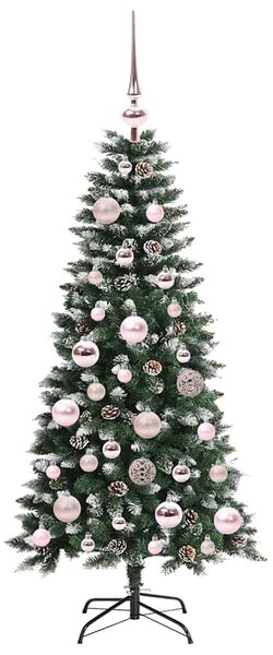 Umělý vánoční stromeček Zelená 120 cm PVC, plast a ocel 3395798
