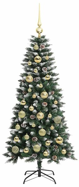 Umělý vánoční stromeček Zelená 120 cm PVC, plast a ocel 3395800