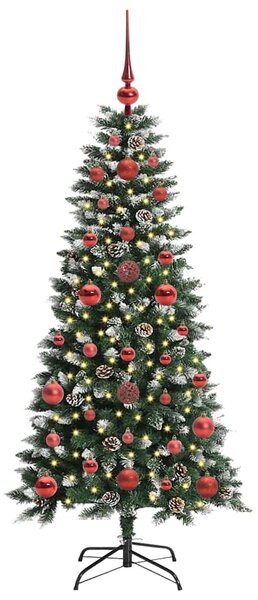 Umělý vánoční stromeček Zelená 120 cm PVC, plast a ocel 3395796