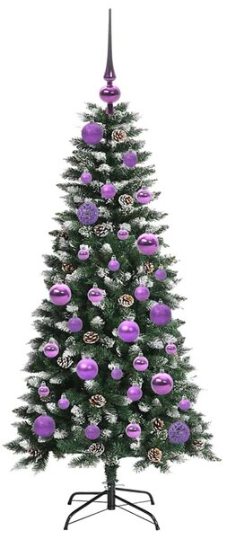 Umělý vánoční stromeček Zelená 120 cm PVC, plast a ocel 3395802