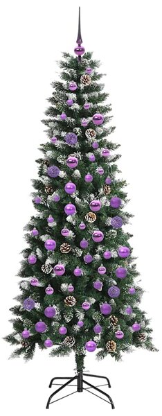 Umělý vánoční stromeček Zelená 180 cm PVC, plast a ocel 3395826
