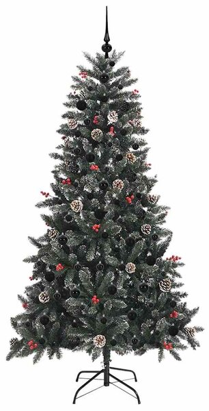 Umělý vánoční stromeček Zelená 180 cm PVC, plast a ocel 3395881